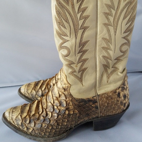 justin python boots